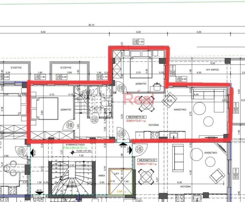 Κάτοψη 2ου όροφου