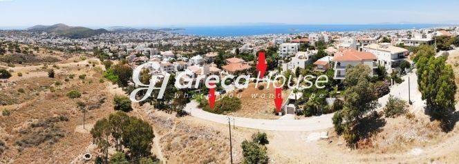 Οικόπεδο με θέα θάλασσα προς πώληση Βούλα