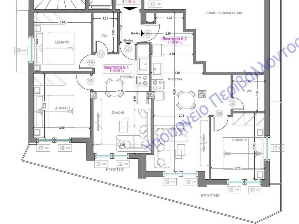 Forumland Real Estate, Κάτοψη ορόφου