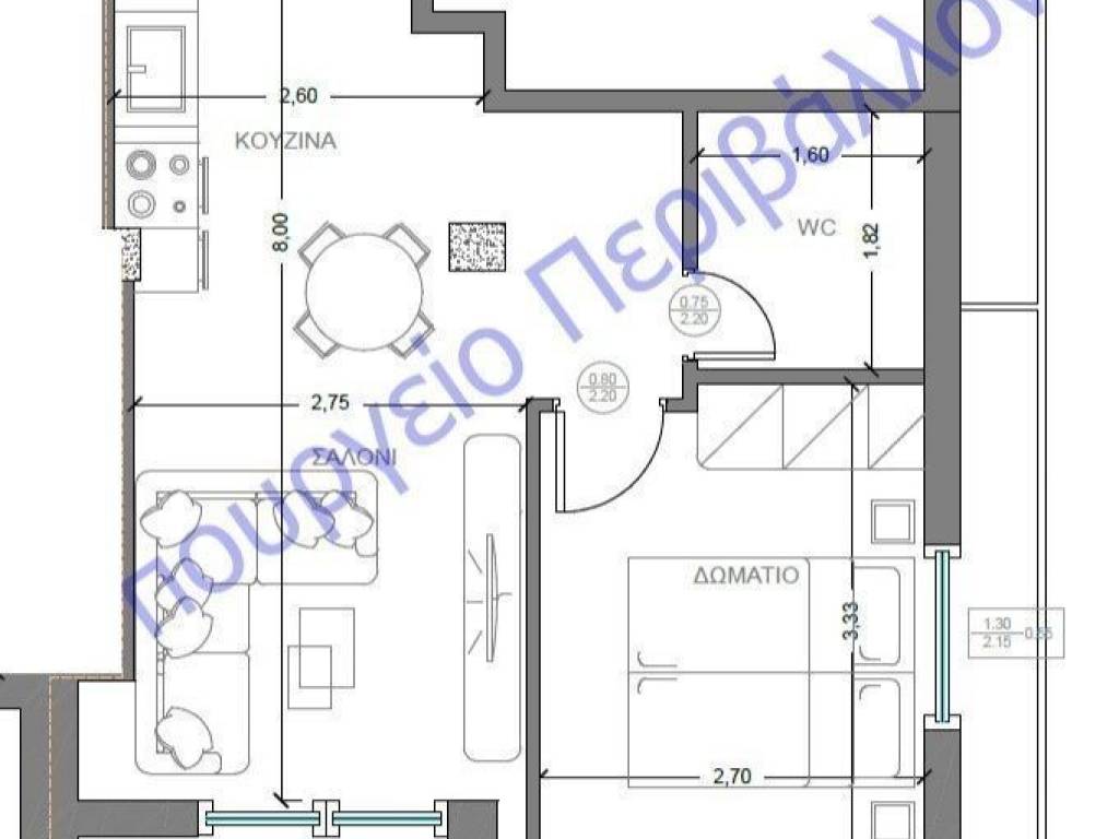 Forumland Real Estate, Κάτοψη  Δ6.2  45,3τμ