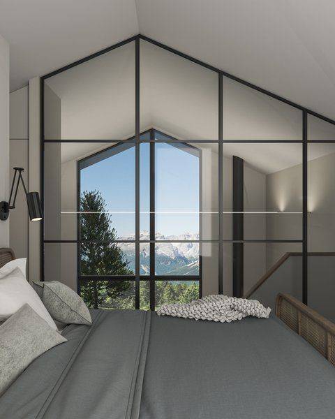 Υπνοδωμάτιο στον όροφο