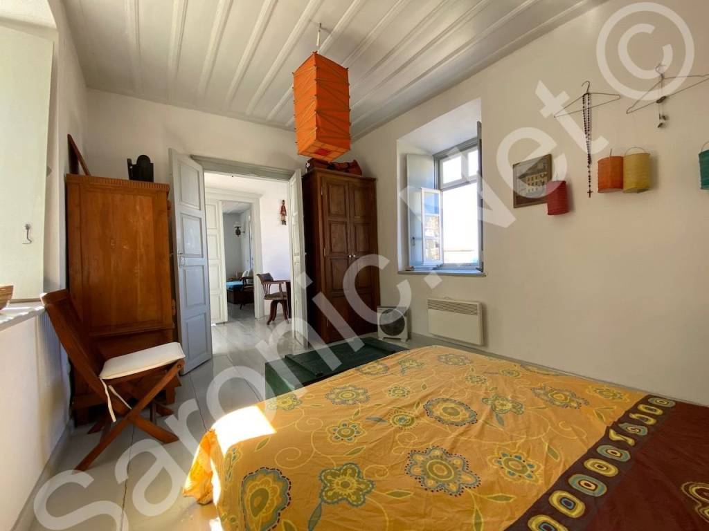 Master bedroom to entrance hall, window over looks sea