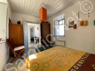 Master bedroom to entrance hall, window over looks sea