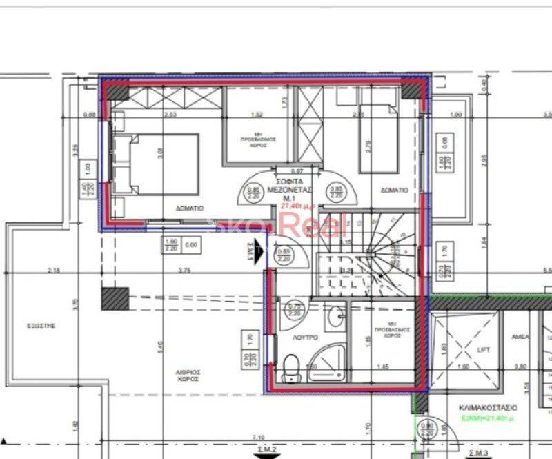 Κάτοψη 6ου ορόφου