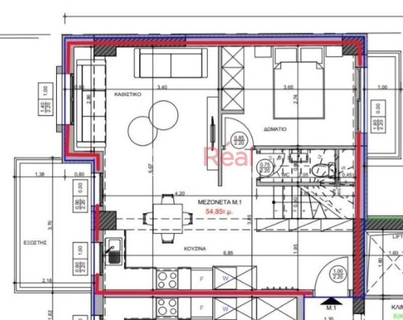 Κάτοψη 5ου ορόφου