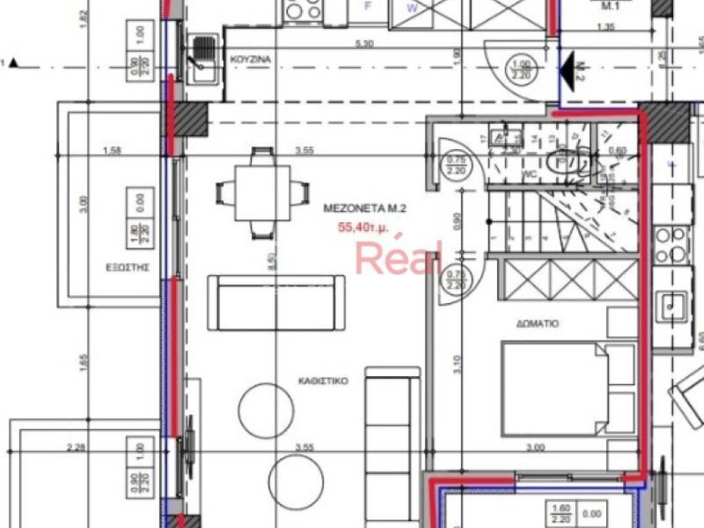 Κάτοψη 5ου ορόφου