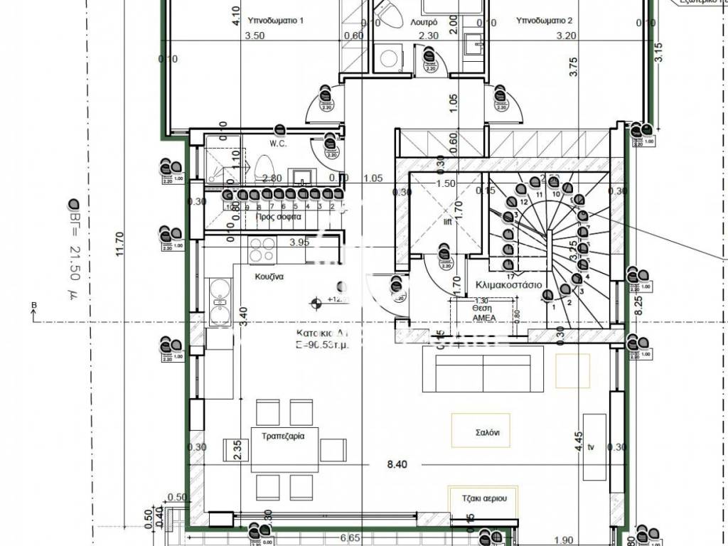 Εσωτερικοι χώροι