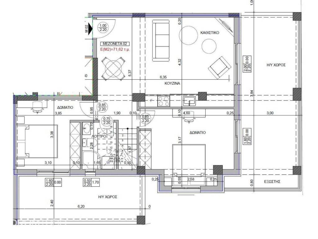 Forumland Real Estate, Κάτοψη 2ου ορόφου