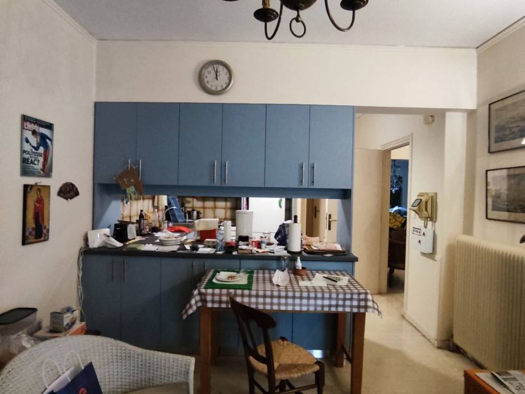 καθιστικό - κουζίνα