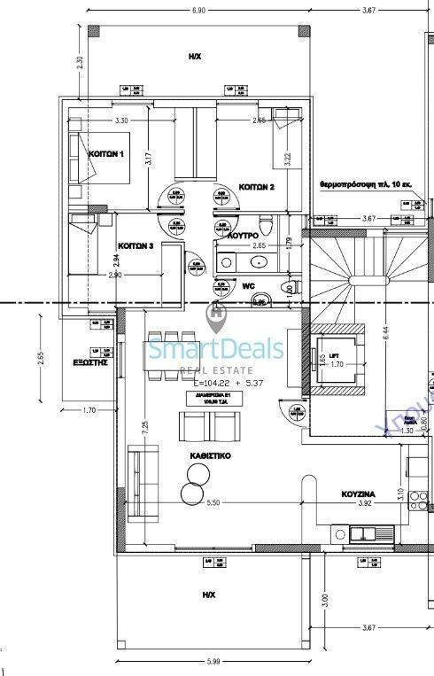 Εσωτερικοι χώροι
