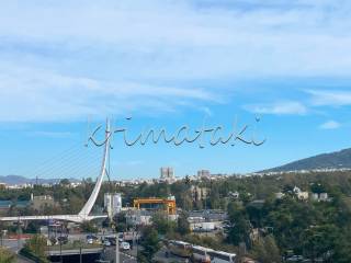 Calatrava pedestrian bridge, Katehaki, Athens