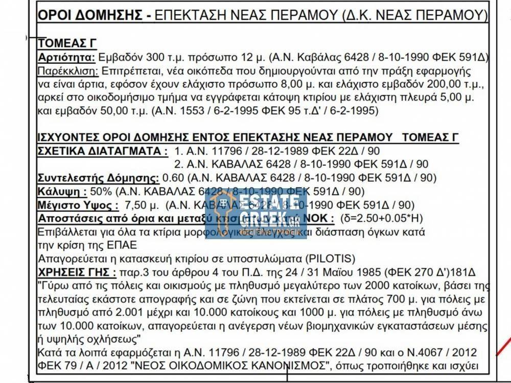 ★ Επικλινές  ★ Πρόσωπο σε ασφαλτόδρομο ★ 250μ από θάλασσα