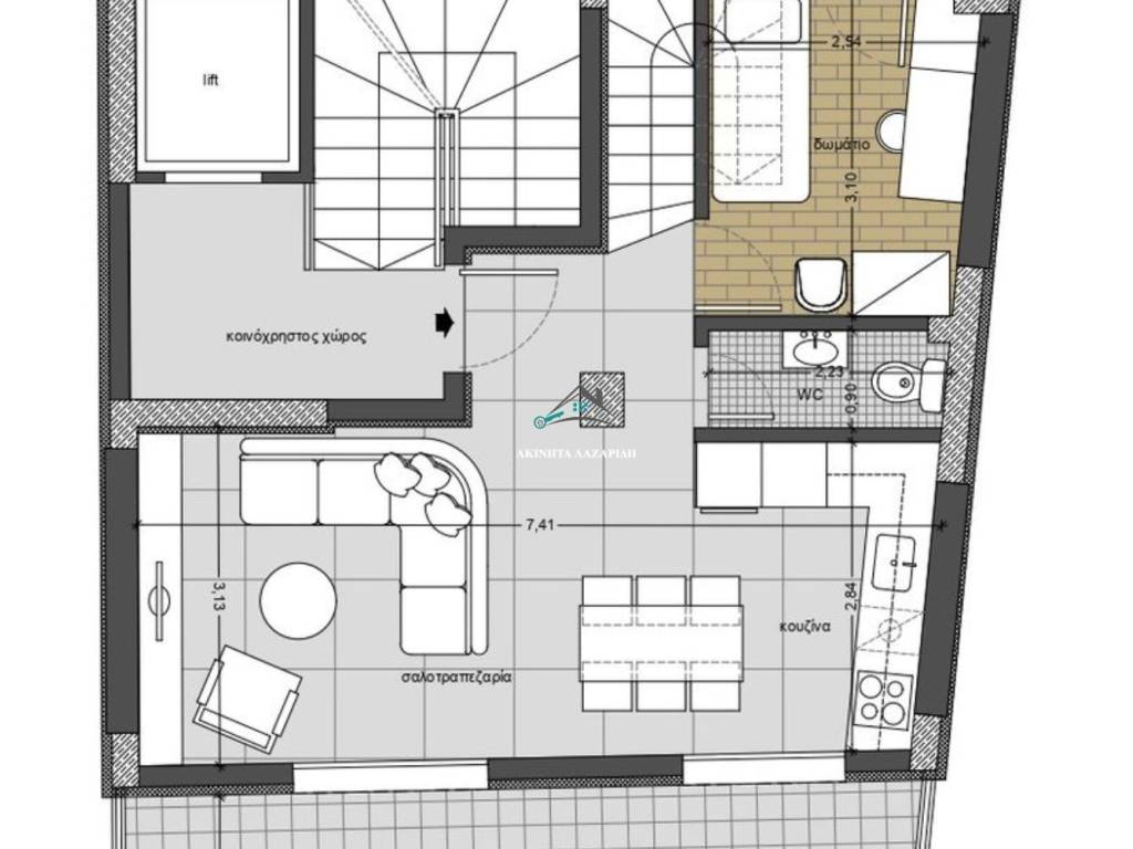 Κάτοψη 6ου Ορόφου