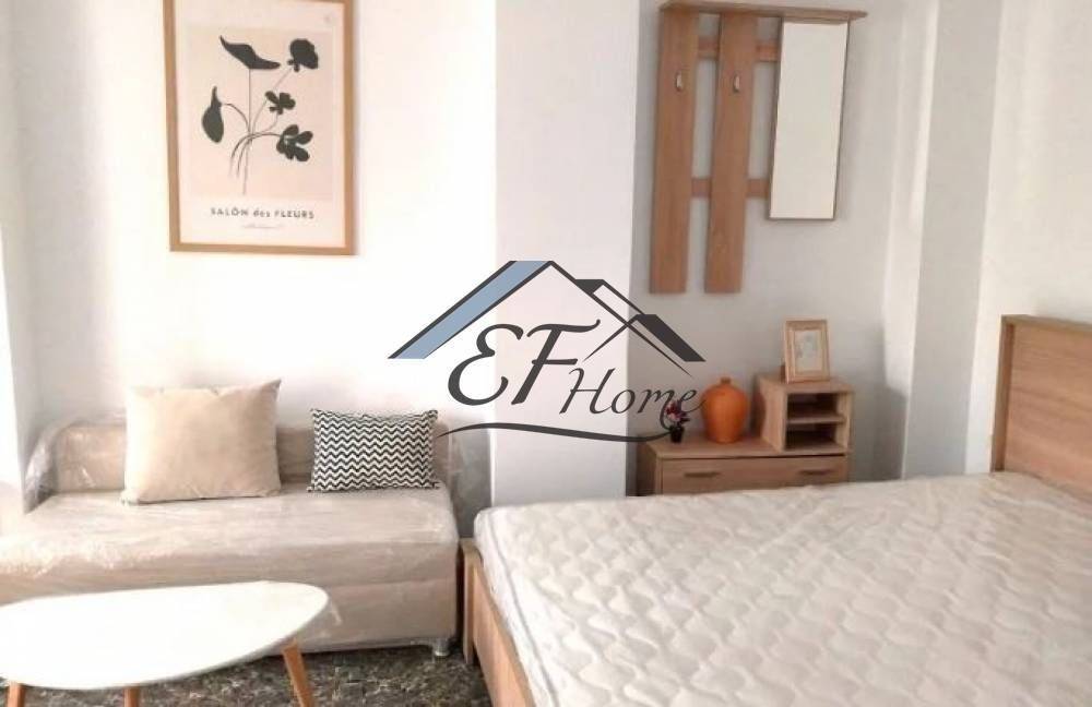 Ενιαίος χώρος σαλόνι-υπνοδωμάτιο