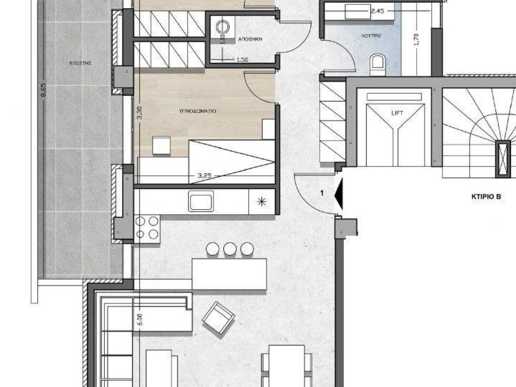 Forumland Real Estate, Κάτοψη διαμερίσματος