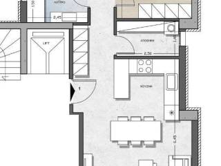 Forumland Real Estate, Κάτοψη 1ου 94,11τμ