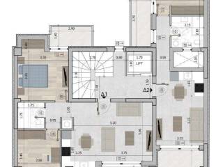 Forumland Real Estate, Κάτοψη 2ου ορόφου