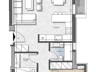 Forumland Real Estate, Κάτοψη 1ου 93,79τμ