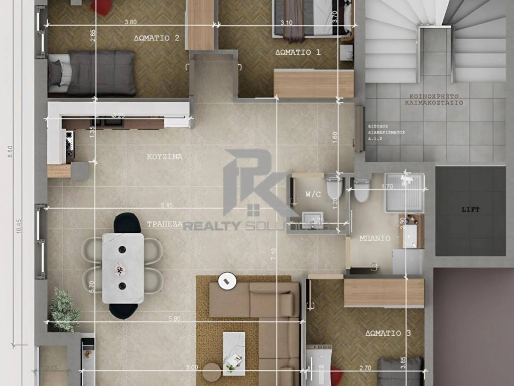 Εσωτερικοι χώροι