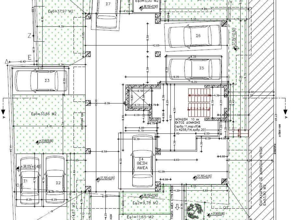 Forumland Real Estate, κάτοψη πυλωτής