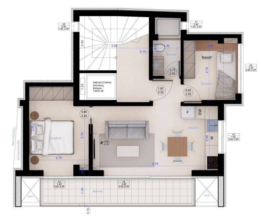 Apartment - Grekodom 65005|1035646