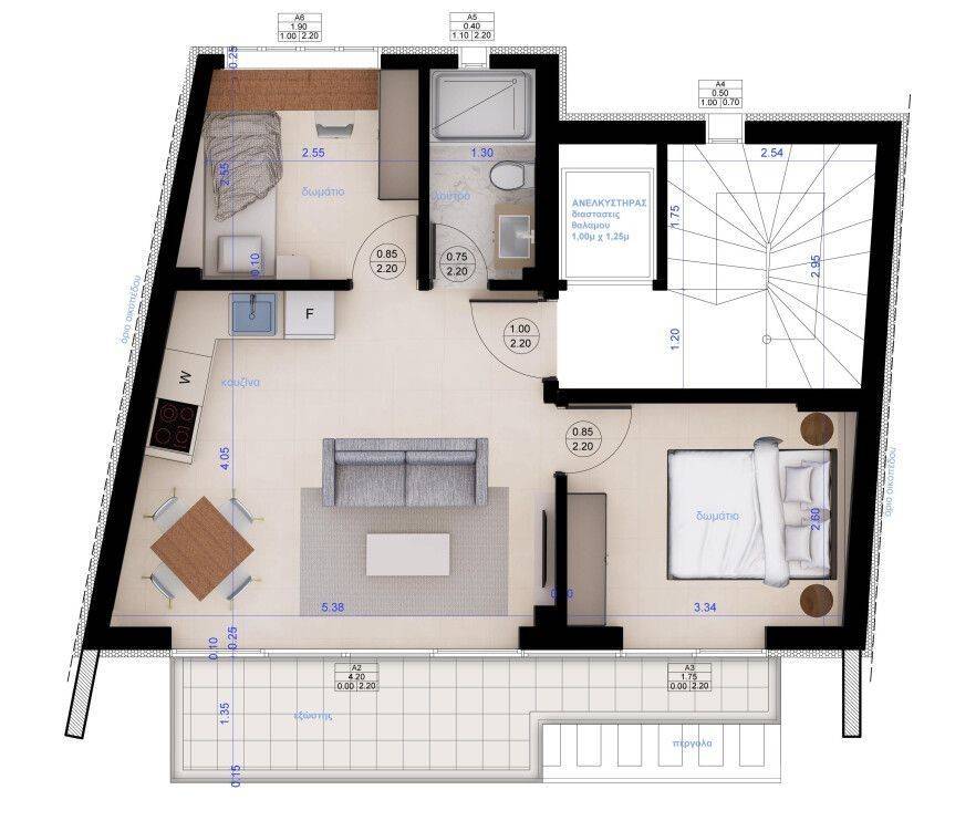 Apartment - Grekodom 65003|1035642