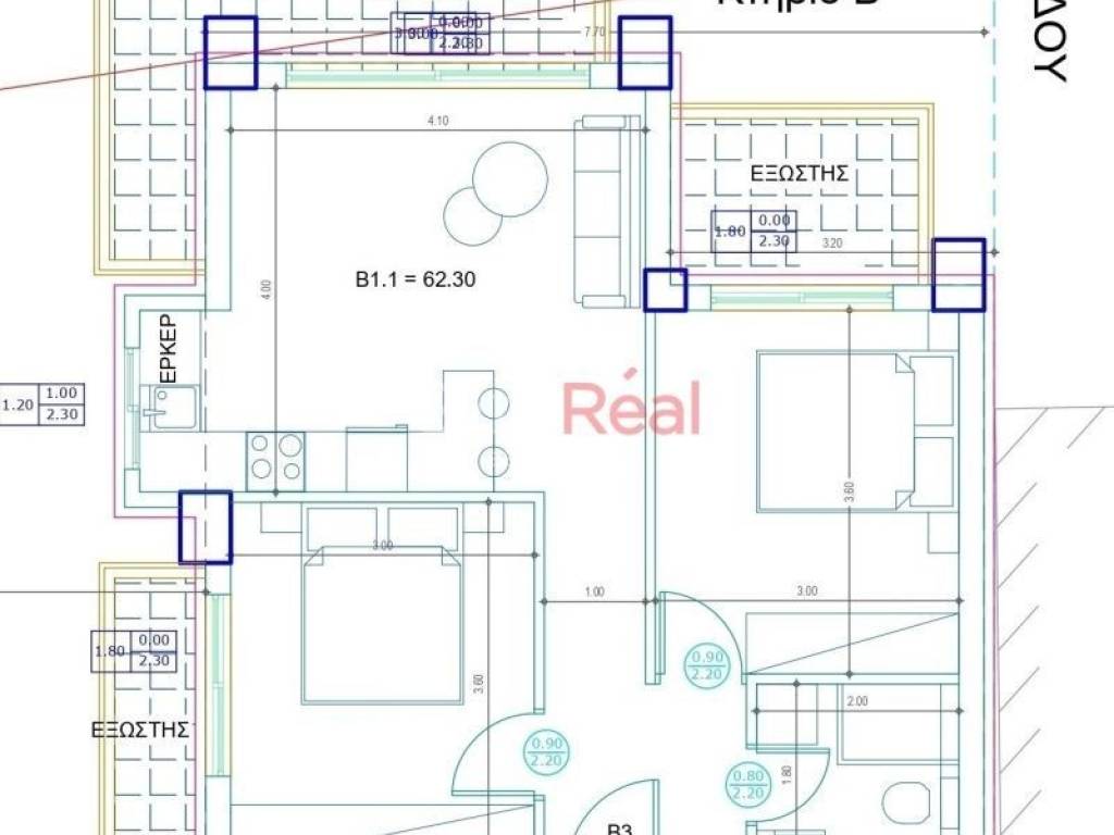 Κάτοψη διαμερίσματος