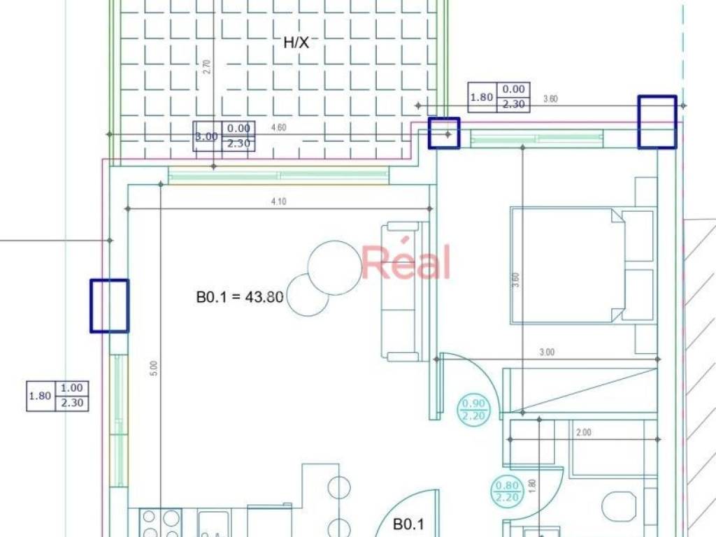 Κάτοψη γκαρσονιέρας