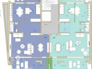 Forumland Real Estate, Κάτοψη Δ7 διαμερίσματος