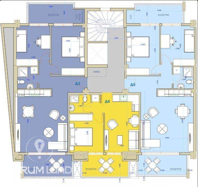 Forumland Real Estate, Κάτοψη 2ου ορόφου