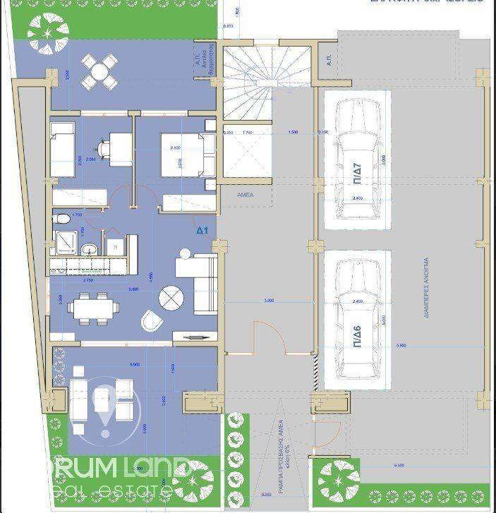 Forumland Real Estate, κάτοψη ισογείου