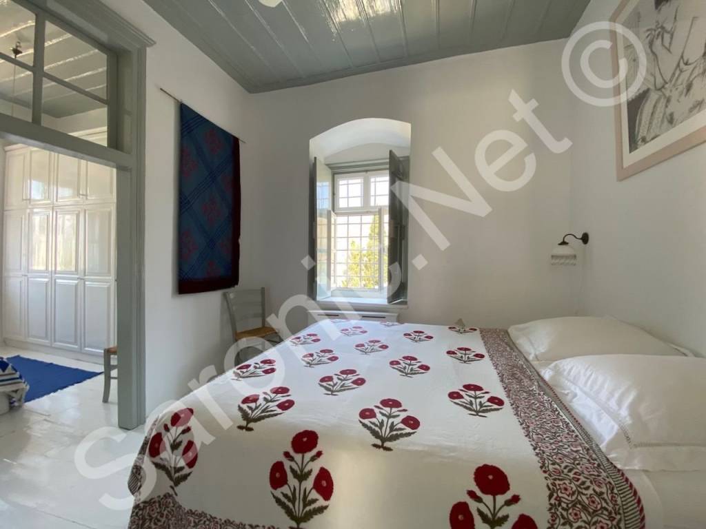 Bedroom 1 from landing, window overlooks garden