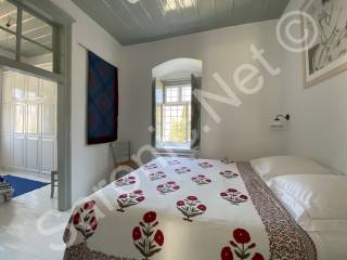 Bedroom 1 from landing, window overlooks garden