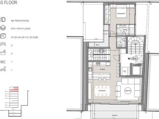 Floorplan 9th floor