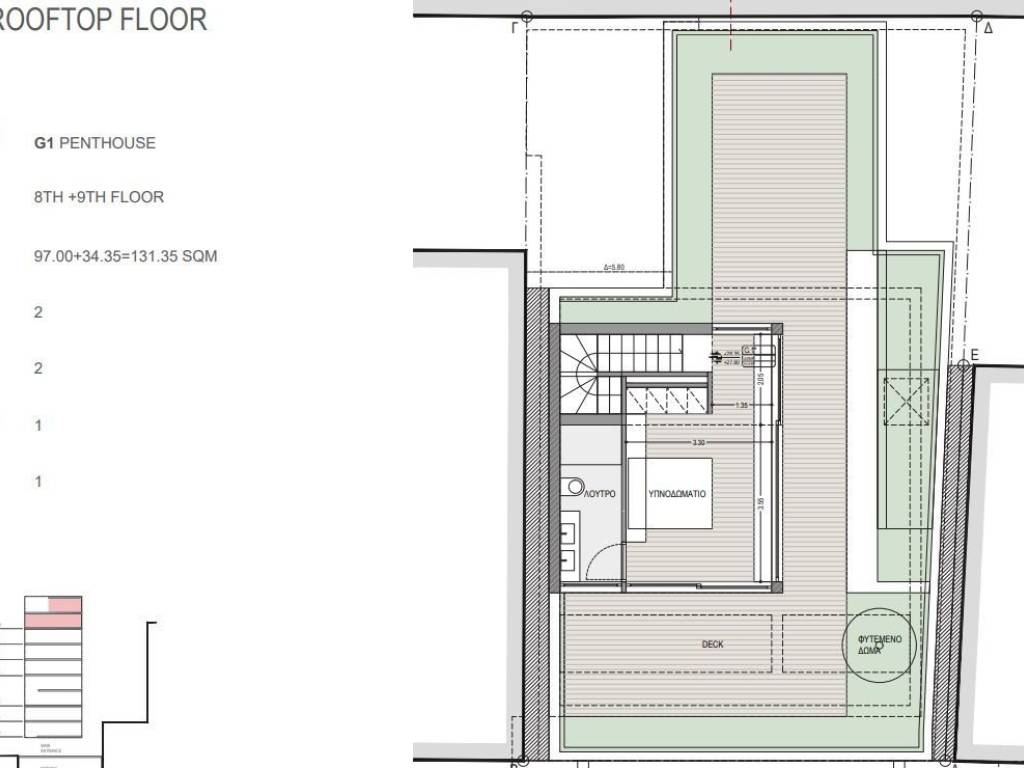 Floorplan 9th floor