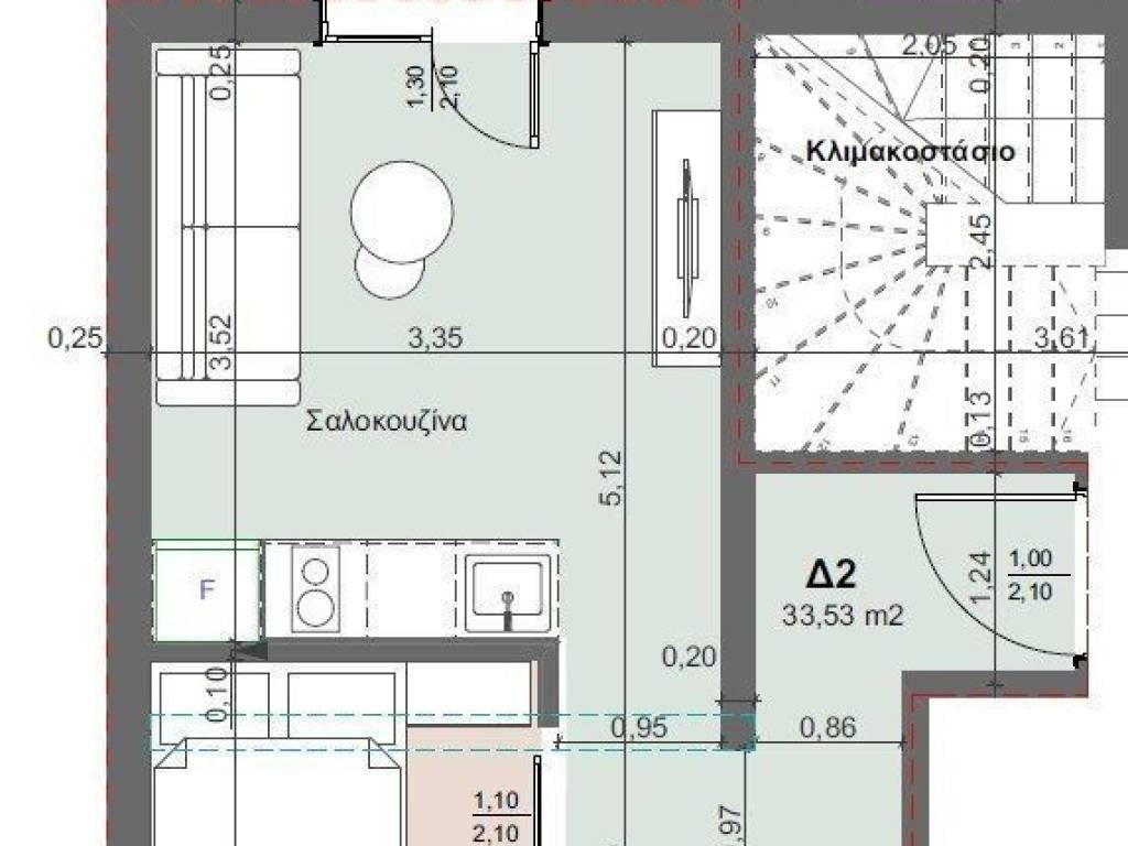 Forumland Real Estate, Κάτοψη Δ2   37,5τμ