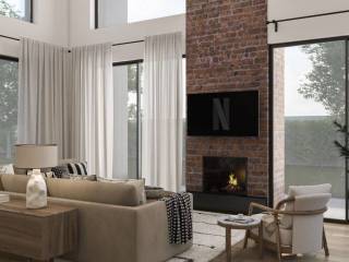 New construction project, of unique aesthetics and quality