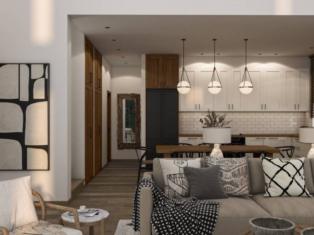 New construction project, of unique aesthetics and quality