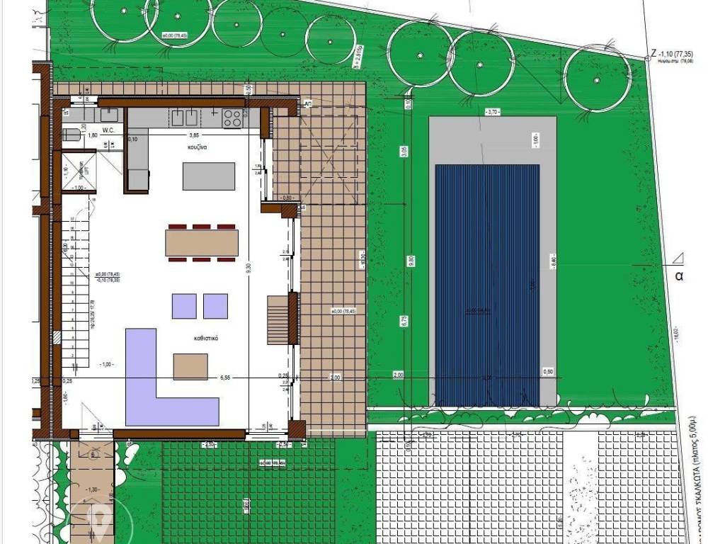 Forumland Real Estate, Katopse isogeioy choris domatio me pisina