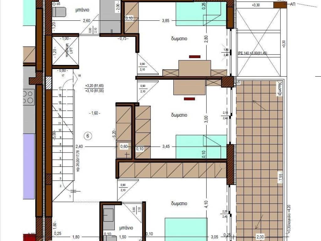 Forumland Real Estate, Κάτοψη 1ου ορόφου