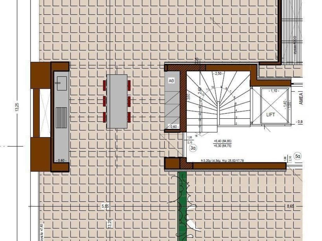 Forumland Real Estate, Κάτοψη δώματος