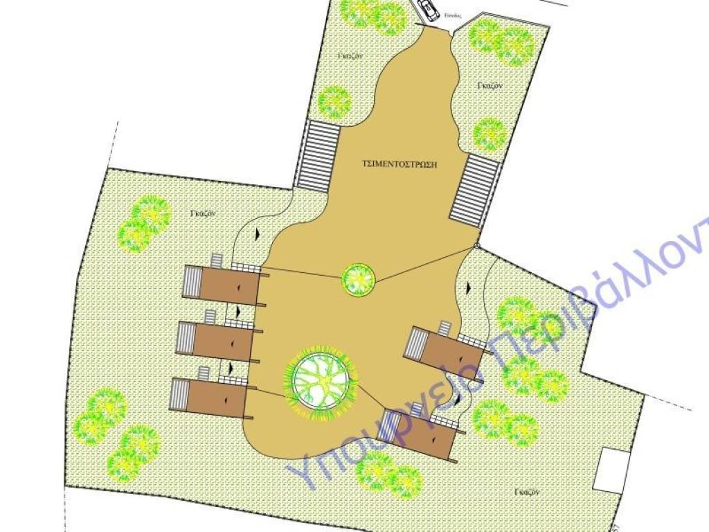 Άποψη οικοπέδου και κτιρίων / Plot and buildings layout