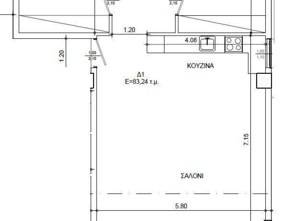 Forumland Real Estate, Κάτοψη Δ1 1ος