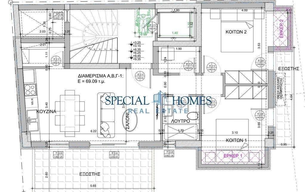 Εσωτερικοι χώροι