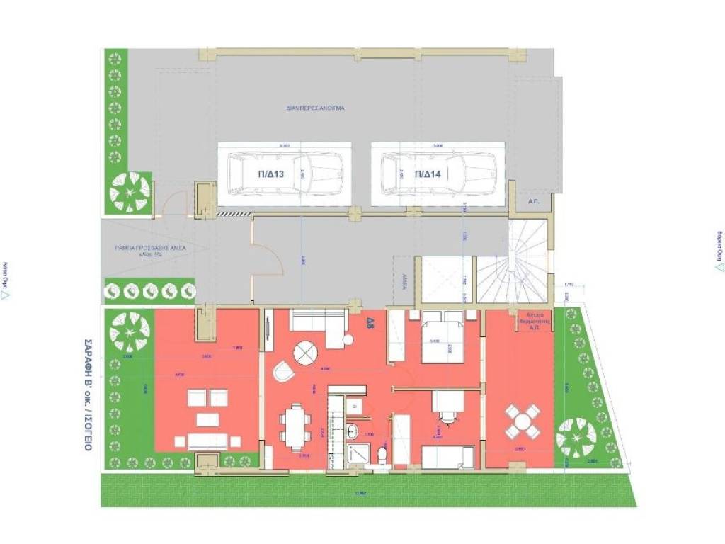 Δ ΟΙΚΟΔΟΜΗ  Δ-22  ΙΣΟΓΕΙΟ