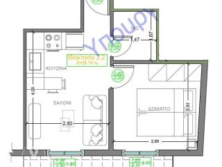 Forumland Real Estate, Κάτοψη Δ2.2 32,60τμ