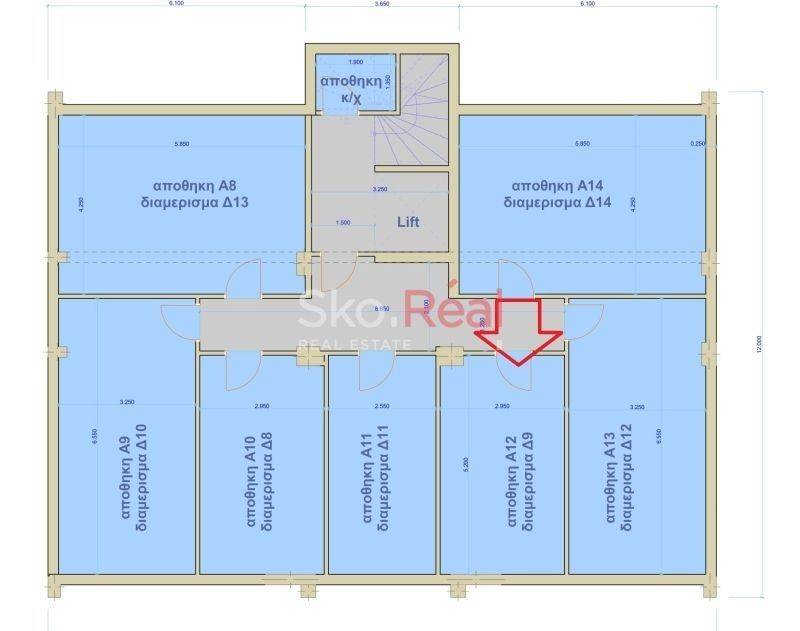 Κάτοψη αποθήκης