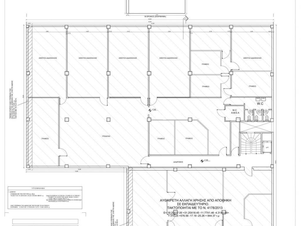 Εσωτερικοι χώροι