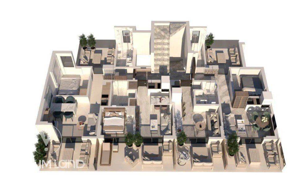 Forumland Real Estate, Κάτοψη 4ου ορόφου