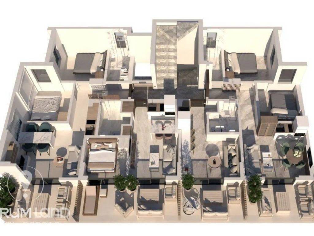 Forumland Real Estate, Κάτοψη 1ου ορόφου